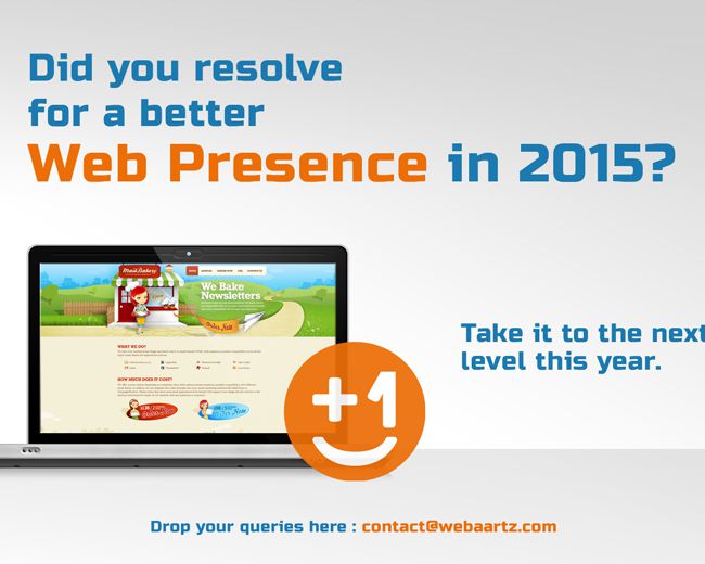 Emailers for Web Presence